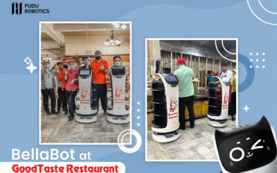 GoodTaste Restaurant’s Innovative Customer Service with Smart Delivery Robots